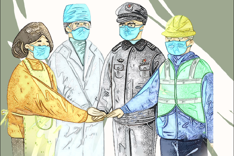 手繪長(zhǎng)圖|甘肅戰(zhàn)“疫”故事，“硬核”之下的溫情