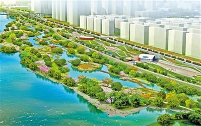 54萬平方米 雁灘濕地公園“入畫來”！