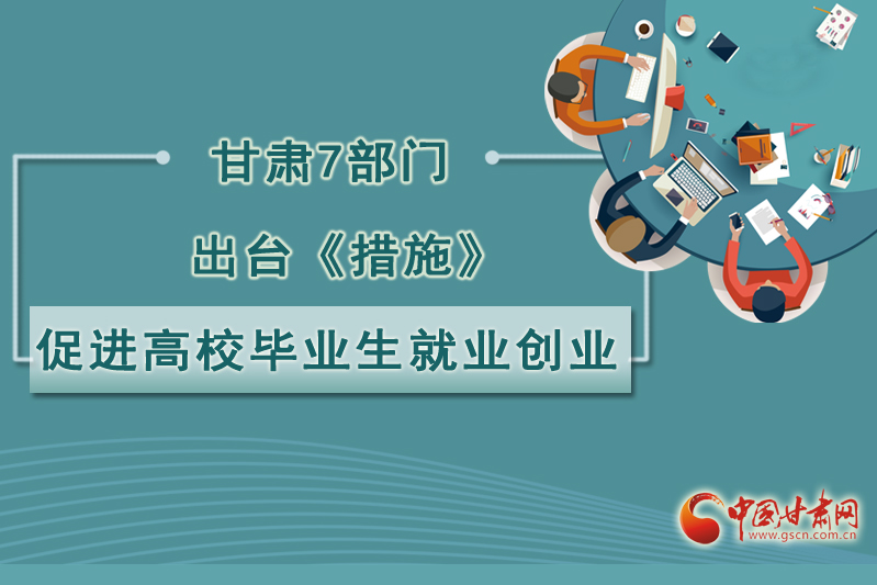 圖解|甘肅7部門出臺(tái)《措施》 促進(jìn)高校畢業(yè)生就業(yè)創(chuàng)業(yè)