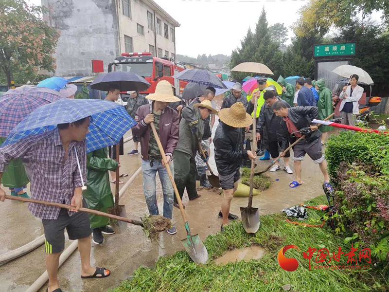 抗洪一線踐初心——徽縣水陽鎮(zhèn)抗洪救災工作紀實