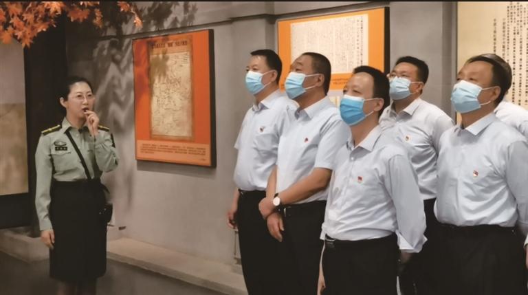 蘭州銀行開展黨史學(xué)習教育現(xiàn)場學(xué)習暨“百名書記講黨史活動”