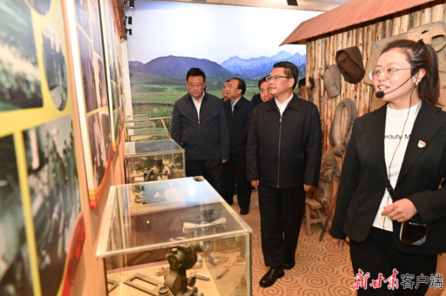 任振鶴在張掖市調(diào)研時強調(diào)：完整準確全面貫徹新發(fā)展理念，建設(shè)生態(tài)友好發(fā)展向好生活美好的“金張掖”