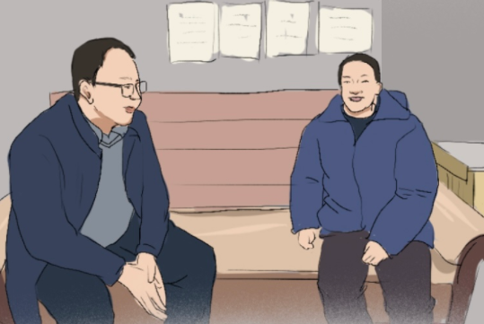 手繪丨追憶邱軍：扎根泥土，他把生命永遠定格在扶貧路上