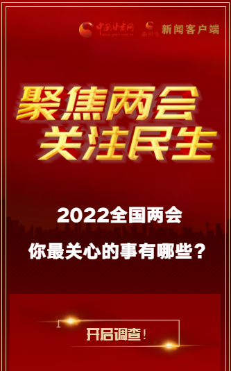 H5｜2022全國兩會，你最關心的事有哪些？