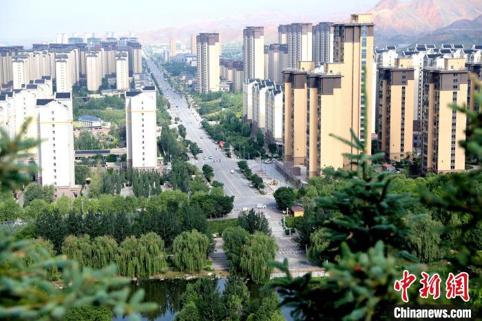 圖為樂都朝陽山片區(qū)?！⊙Φ?攝