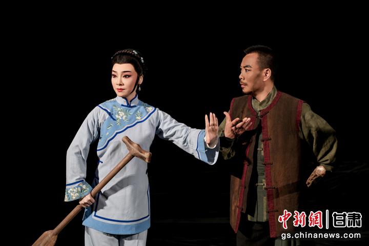 圖為演出劇照。甘肅省隴劇院供圖