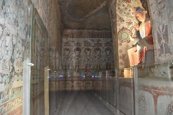 國(guó)強(qiáng)公益基金會(huì)參與榆林窟保護(hù)性展示設(shè)施