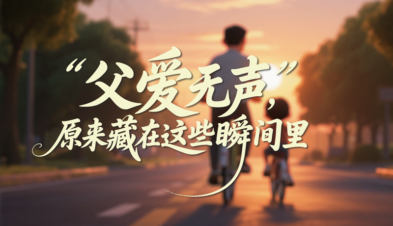 AI視頻|父愛無聲，原來藏在這些瞬間里