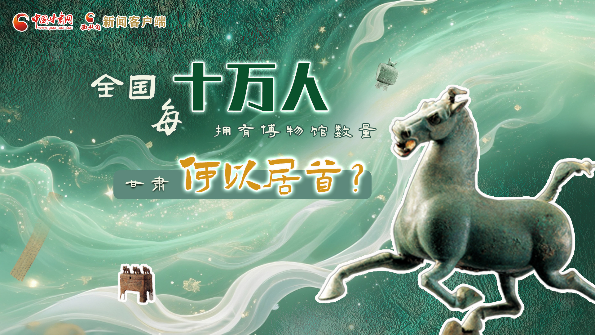 全國(guó)每10萬(wàn)人擁有博物館數(shù)量，甘肅何以居首！